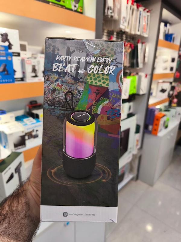 اسپیکر بلوتوث گرین لاین Green Lion Palma 2 RGB Portable Speaker