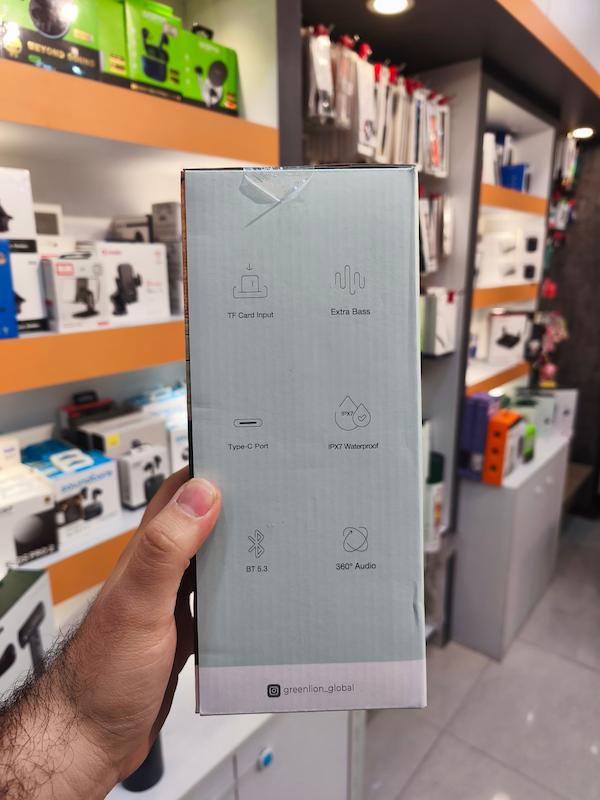 اسپیکر بلوتوث گرین لاین Green Lion Palma 2 RGB Portable Speaker