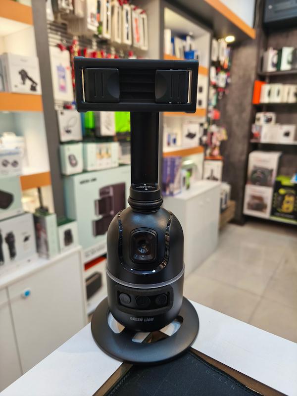 گیمبال رومیزی و ردیاب چهره گرین لاین Green Lion Auto Track Gimbal GNAUTTRGLBK