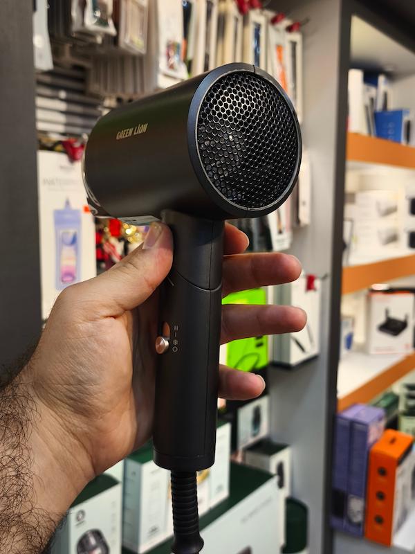 سشوار گرین لاین Green Lion Foldable Hair Dryer Lite GNFLAIRDRYGY توان 1200 وات قابلیت تاشو
