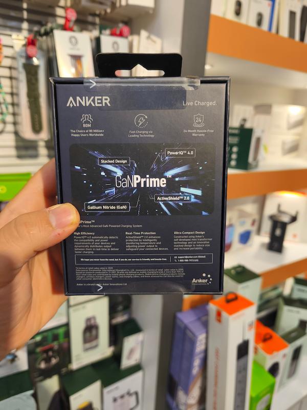 شارژر دیواری 65 وات انکر Anker 735 Charger GaNPrime 65W A2668 UK 