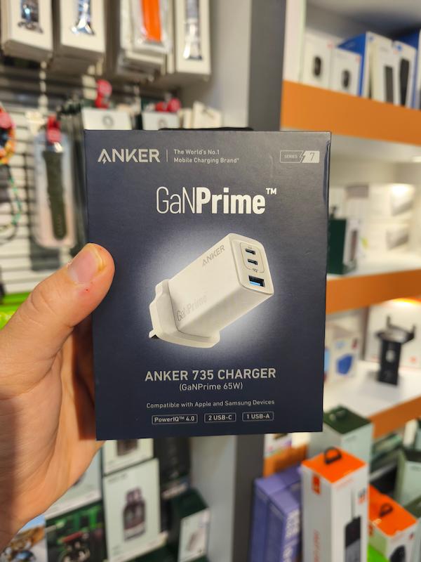 شارژر دیواری 65 وات انکر Anker 735 Charger GaNPrime 65W A2668 UK 