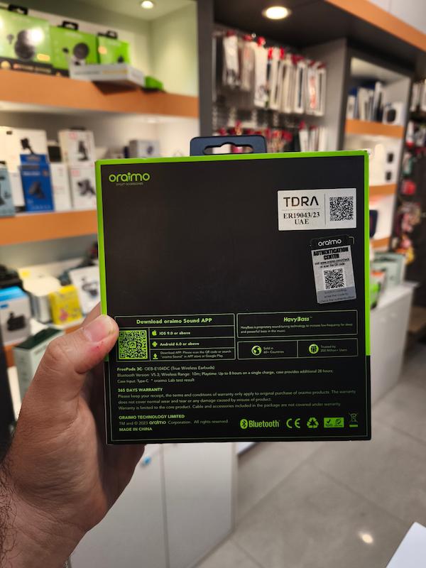 هدفون بیسیم اورایمو مدل Freepods 3c