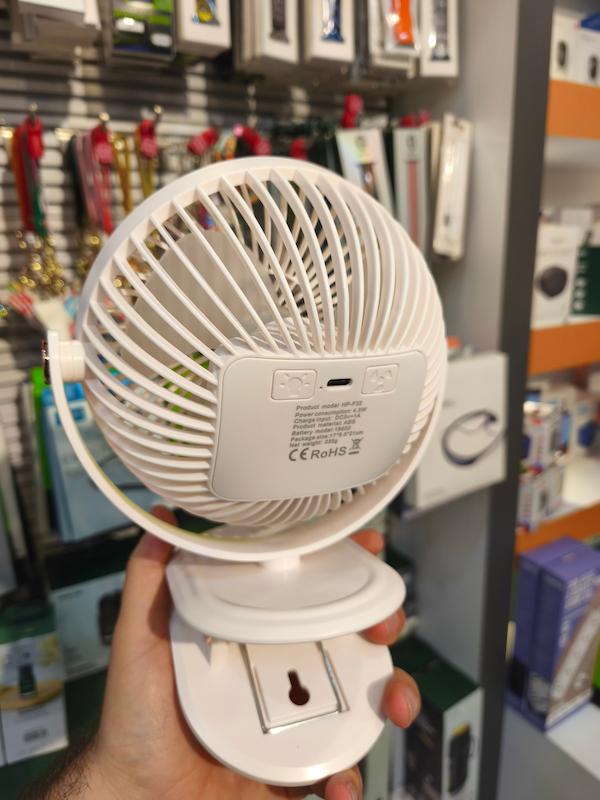 پنکه شارژی هپو کلیپسی مدل HP-F32