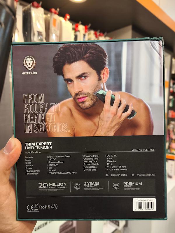 ماشین اصلاح گرین لاین مدل TRIM EXPERT