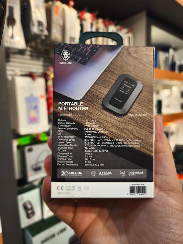 مودم قابل حمل 4G LTE گرین لاین Green Lion Portable Mifi Router