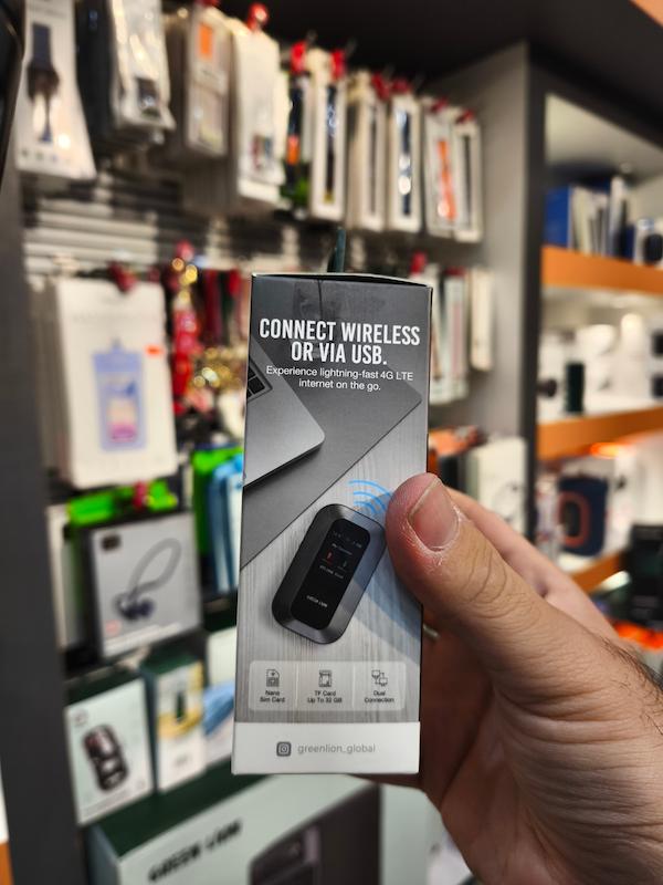 مودم قابل حمل 4G LTE گرین لاین Green Lion Portable Mifi Router