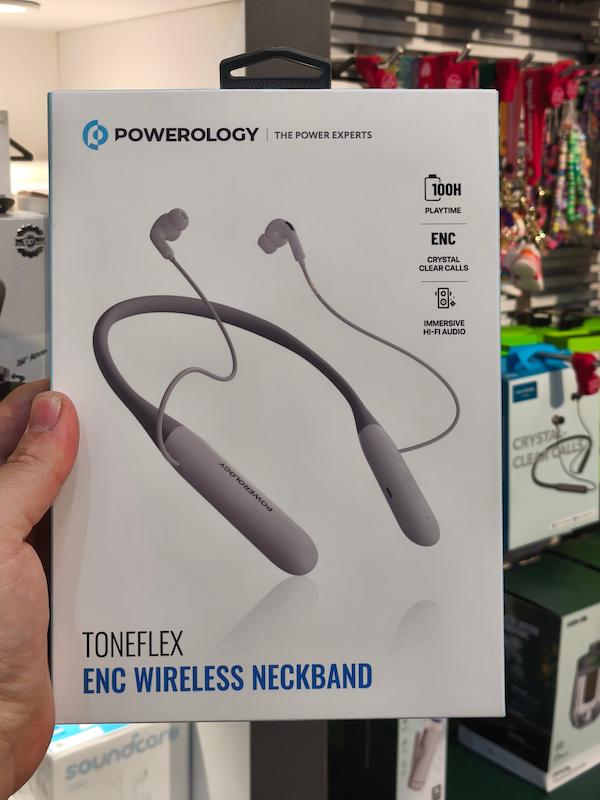 هندزفری بلوتوث گردنی پاورولوژی Powerology Toneflex ENC Wireless Neckband