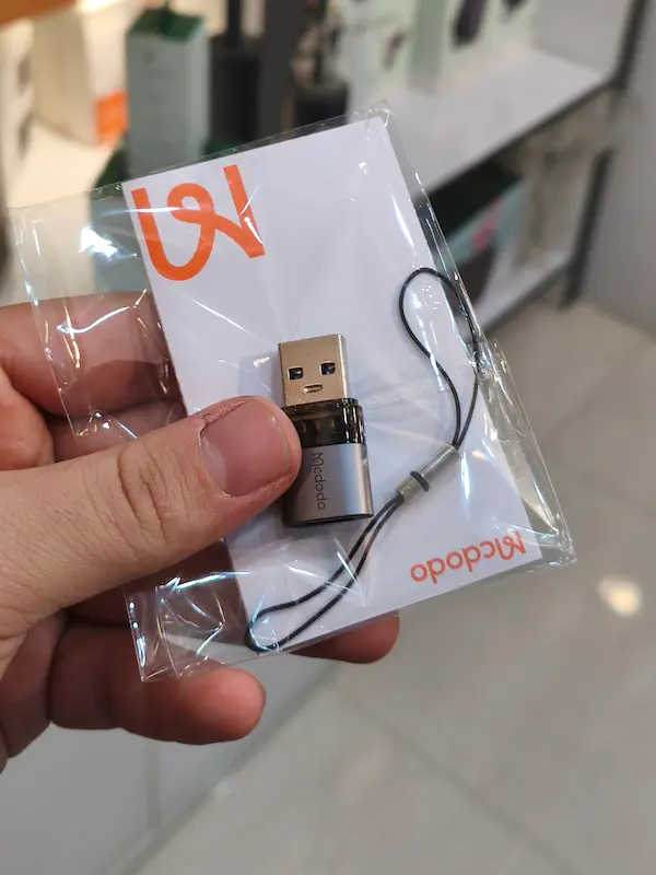 تبدیل OTG یو اس بی به تایپ سی مک دودو Mcdodo OT-7580 توان 18 وات
