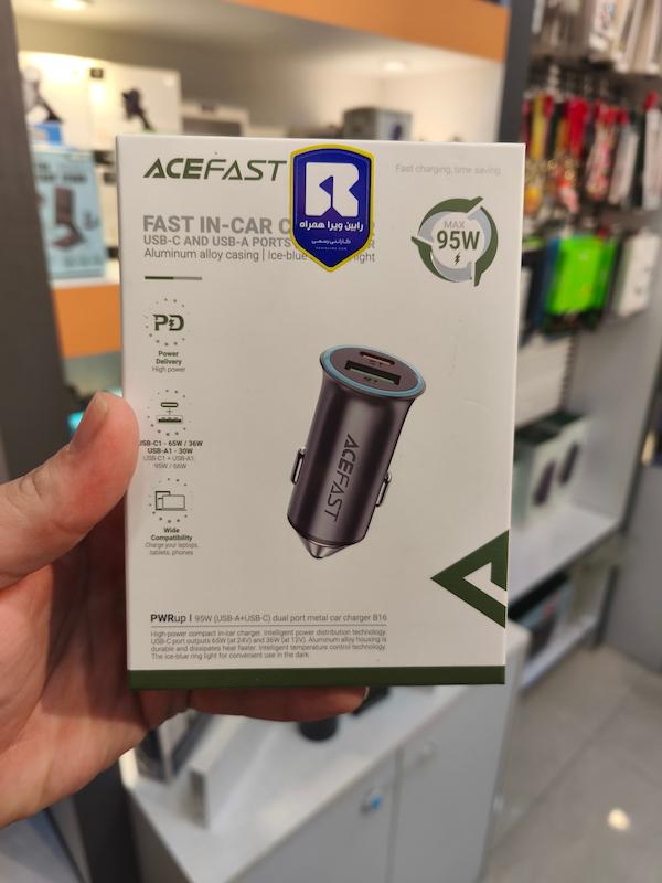 شارژر فندکی ایس فست ACEFAST B16 توان 95 وات