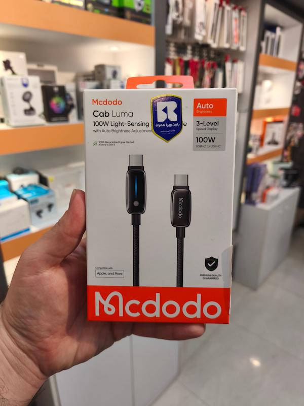 کابل Type-C به Type-C مک دودو Mcdodo CA-0100 طول 1.2 متر توان 100 وات