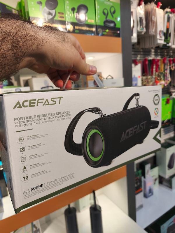اسپیکر بلوتوث ایس فست ACEFAST K2 Air توان 40 وات فلش خور