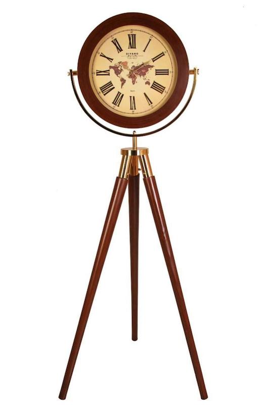 ساعت ایستاده ۳ پایه چوبی برند دیاکو