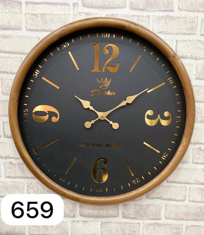 ساعت دیواری چوبی برند پاشا