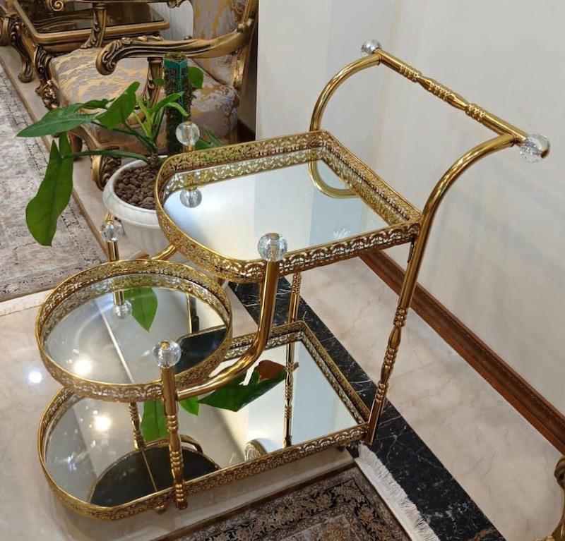 میز بار لوکس تمام فلزی 