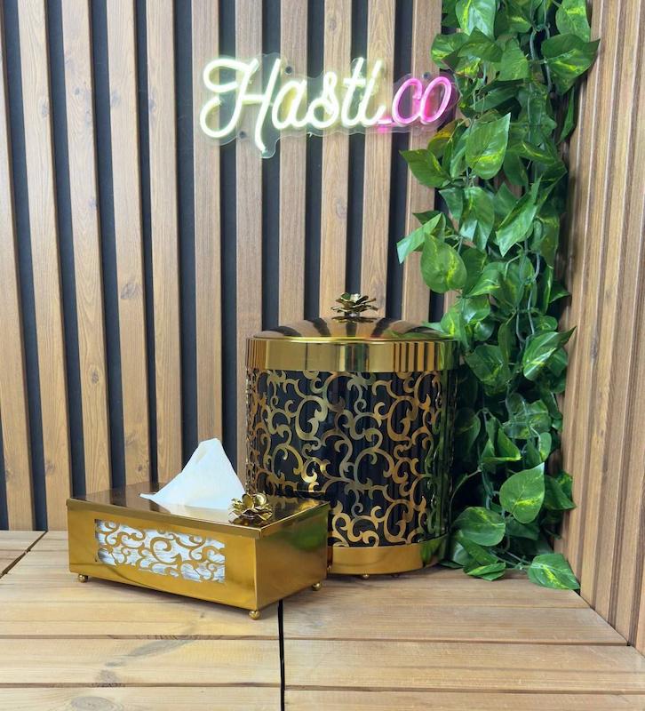 سطل و جا دستمال