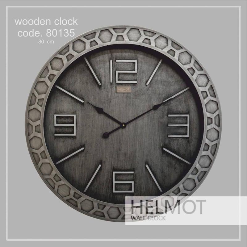 ساعت دیواری چوبی برند هلموت