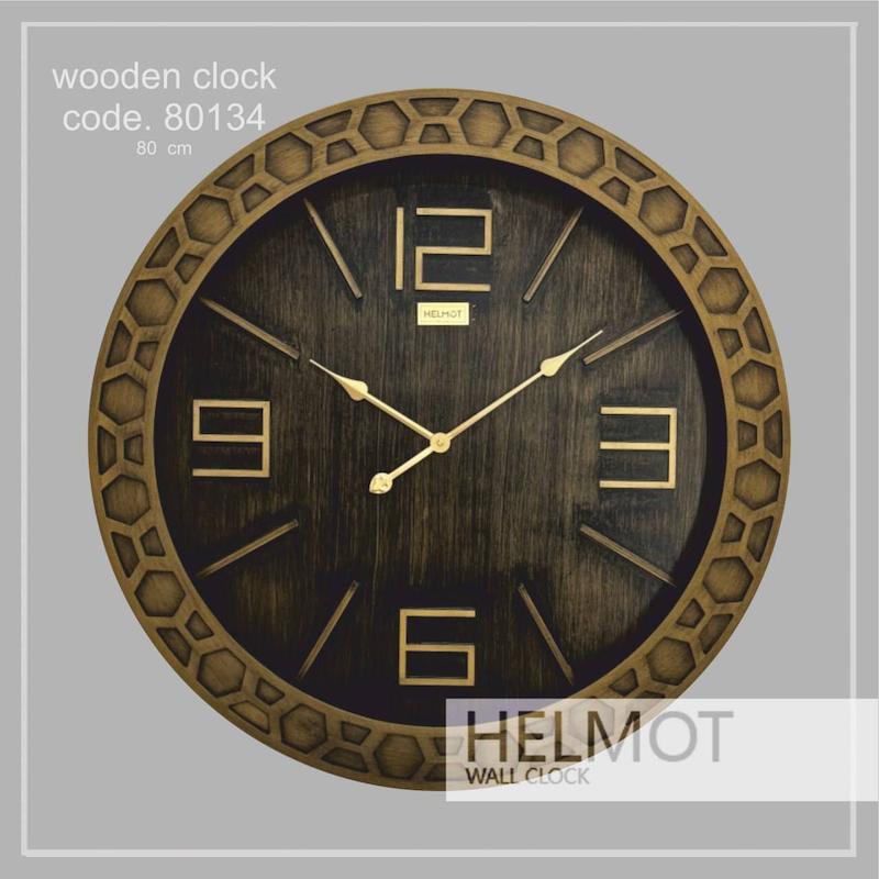 ساعت دیواری چوبی برند هلموت