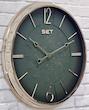 ساعت فلزی دیواری برند ست 