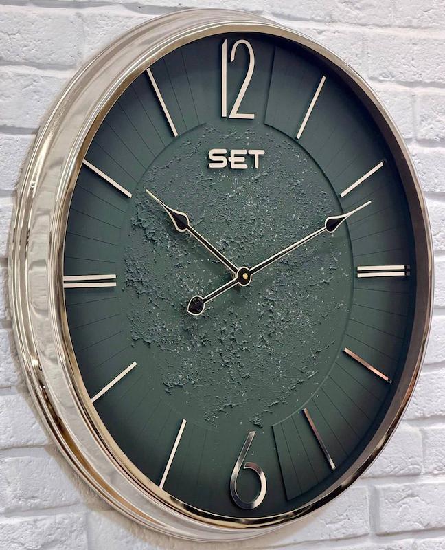 ساعت فلزی دیواری برند ست 