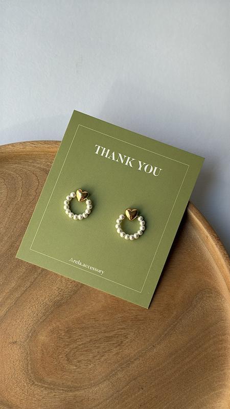 گوشواره قلبی دلبر