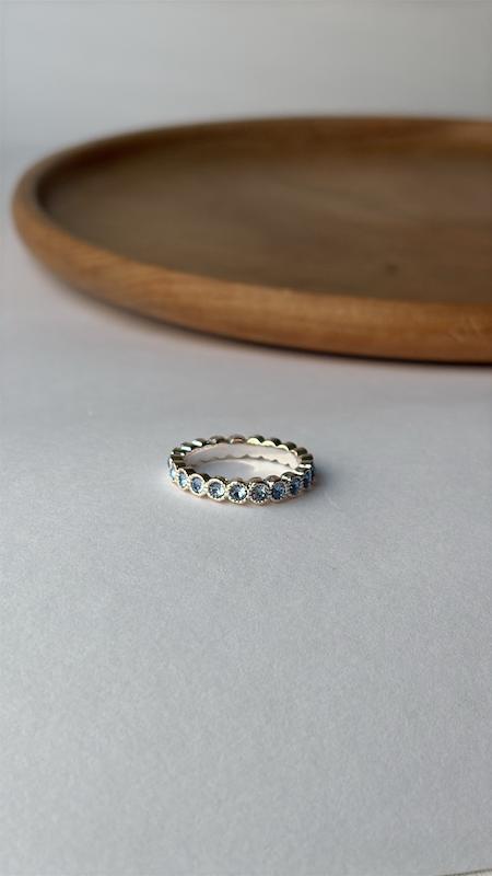 انگشتر فول نگین سوارسکی