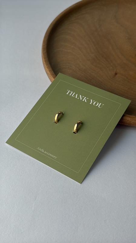 گوشواره حلقه ای ساده