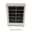 پنکه شارژی قابل حمل با چراغ و پنل خورشیدی JR8006T