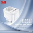 تبدیل دیواری و شارژر ارلدام مدل 4IN1 SC18