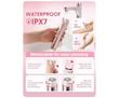 شیور شارژی صورت و بدن2in1 موزن و اصلاح‌کننده مو شیگلم SHEGLAM Shaver