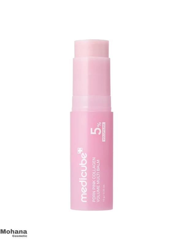بالم استیکی PDRN و کلاژن مدی‌کیوب حجم‌دهنده، ضدچروک و سفت‌کننده پوست MEDICUBE PDRN Pink Collagen Volume Multi Balm