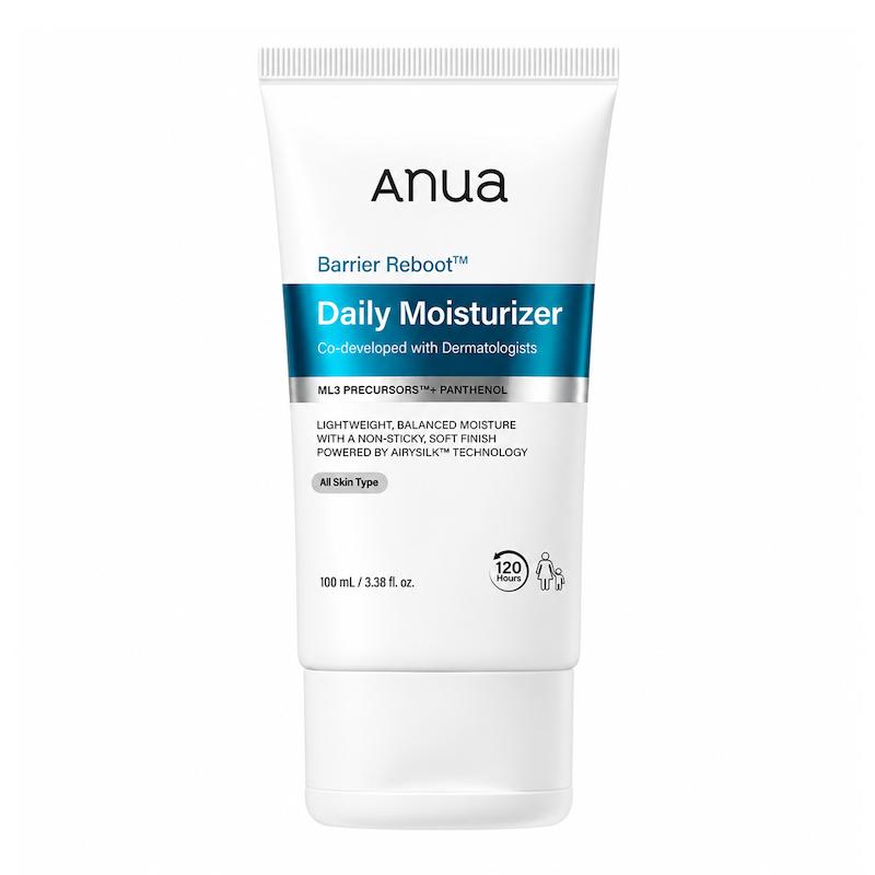 کرم مرطوب‌کننده روزانه بریر ریبوت آنوا ترمیم‌کننده سد پوستی و ضدقرمزی ANUA Barrier Reboot Daily Moisturizer