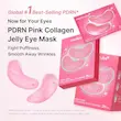 پچ دور چشم کلاژن و PDRN صورتی مدی‌کیوب جوانساز احیا و آبرسان Medicube PDRN Pink Collagen Jelly Eye Mask