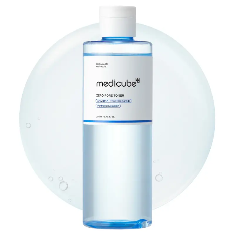 تونر کنترل منافذ و لایه بردار مدی کیوب medicube Zero Pore Toner