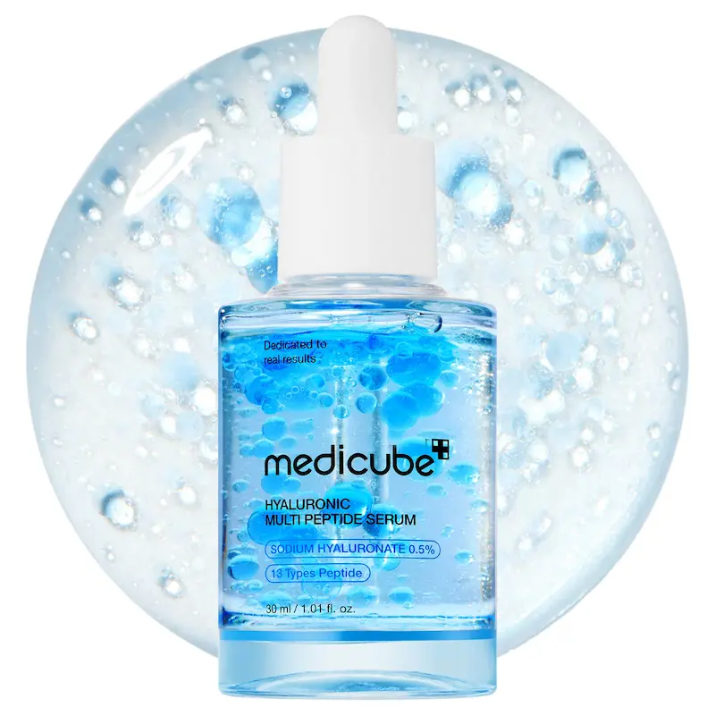 سرم هیالورانیک و مولتی پپتاید مدی کیوب MEDICUBE Hyaluronic Multi Peptide PDRN Serum