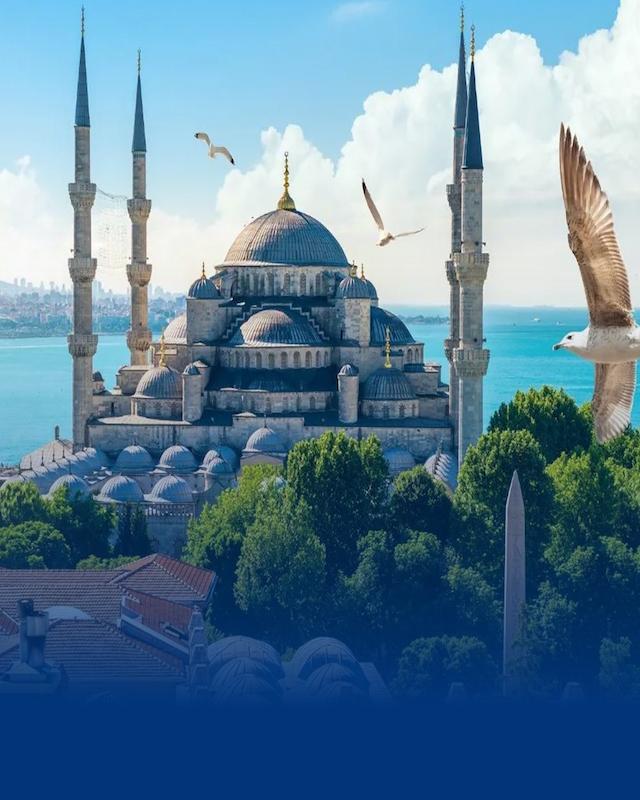 تور استانبول از شیراز 3 شب نوروز 1405 