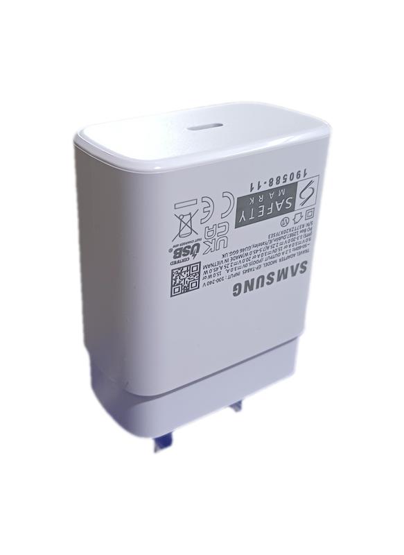 شارژر45w سامسونگ به همراه کابل TA845(NFC ساخت ویتنام) باگارانتی ۱۲ماهه و ارسال رایگان 