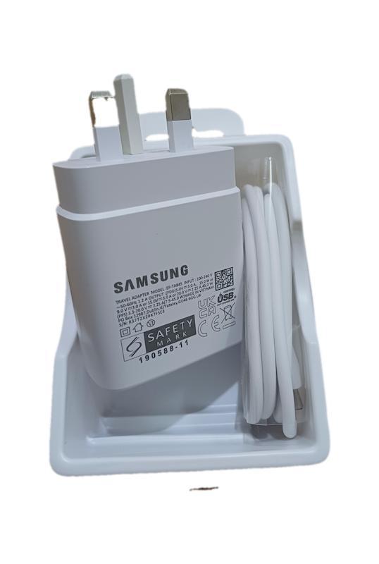 شارژر45w سامسونگ به همراه کابل TA845(NFC ساخت ویتنام) باگارانتی ۱۲ماهه و ارسال رایگان 