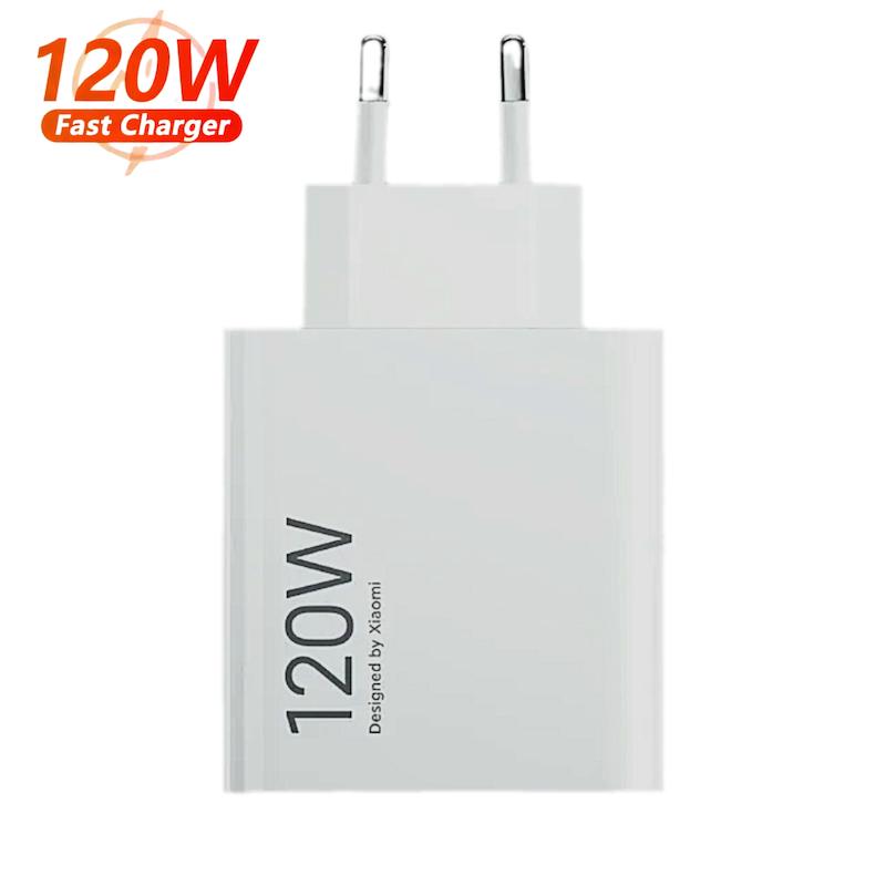 شارژر 120وات شیائومی سرکارتنی ۱۰۰٪اصلی بدون کابل +گارانتی۱۲ماه