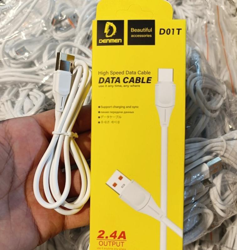 کابل شارژ دنمن D01Tتایپ سی 