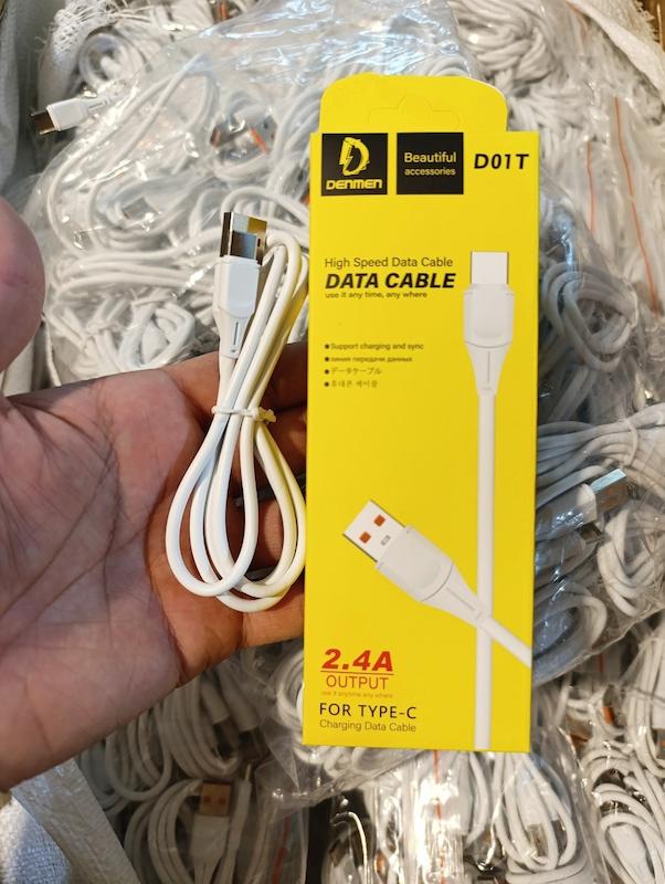 کابل شارژ دنمن D01Tتایپ سی 
