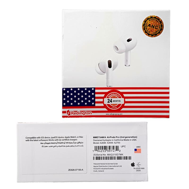 یرپاد پرو ۲ اپل طرح airpod pro 2 (گارانتی تست سلامت )ANCپرچم آمریکا درجه یک 