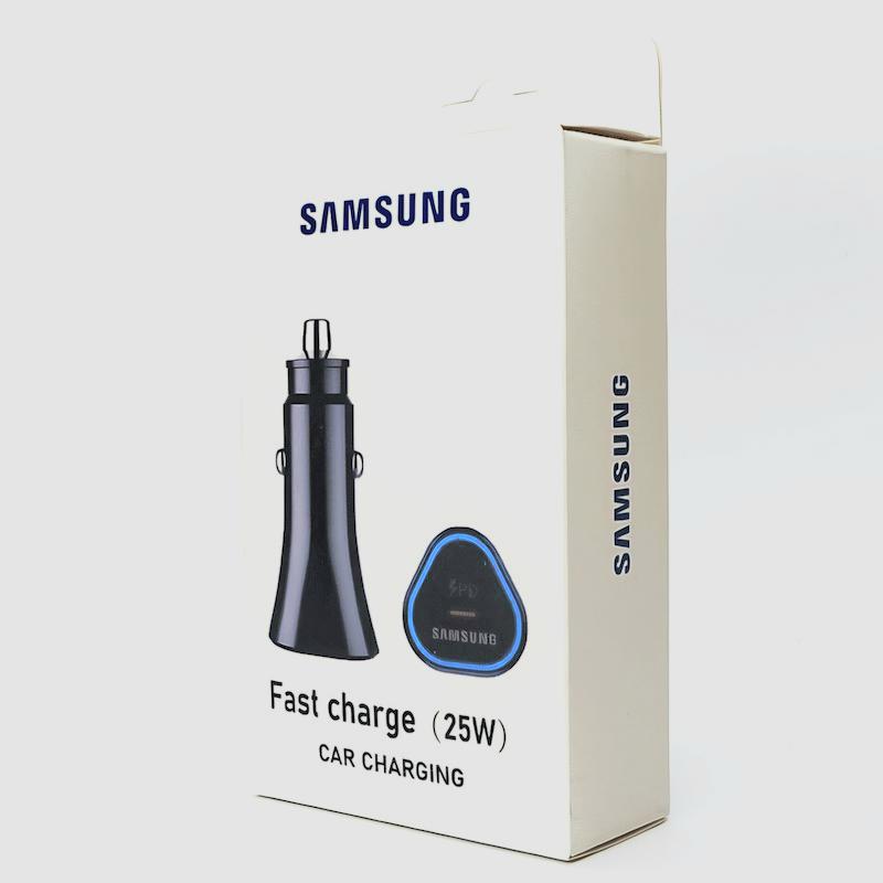 شارژر فندکی سامسونک 25w اصلی 