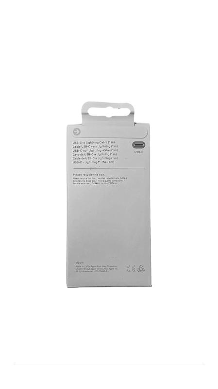 کابل شارژ آیفون ۱۳ اصلی اپل استور ۱۰۰٪اصلی