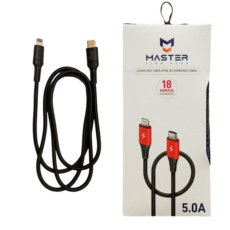 کابل مَستر آیفون 16با گارانتی تعویض ۱۸ماهه ETM 001