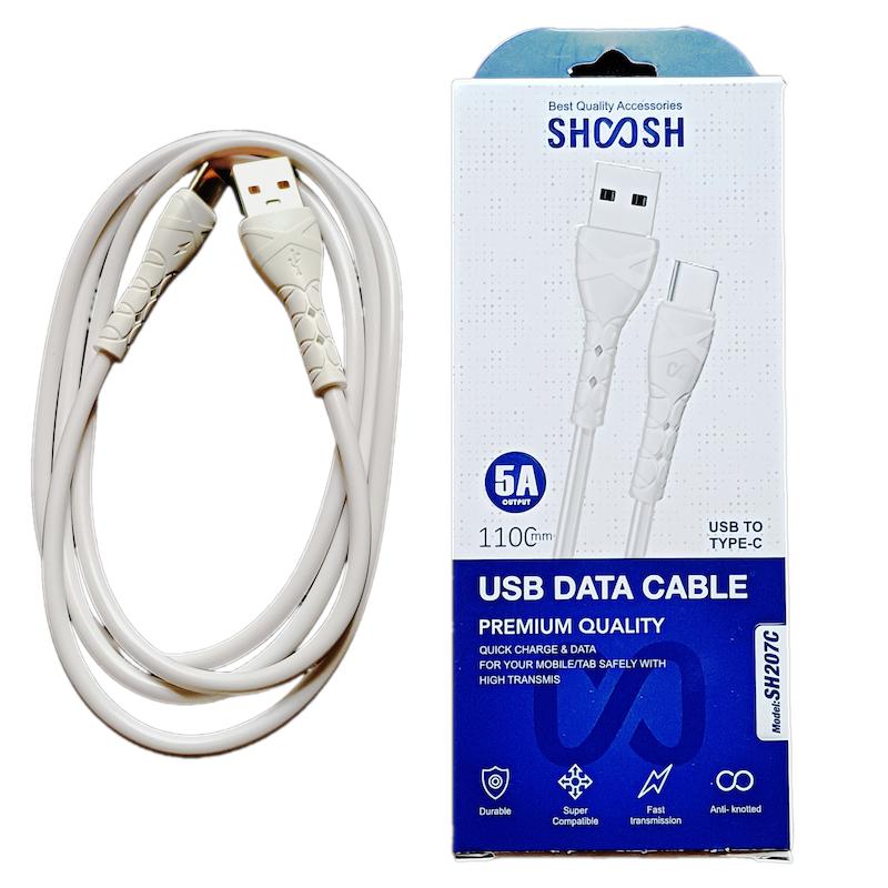 کابل تایپ سی شوشSH207CCبا گارانتی ۱۲ماهه
