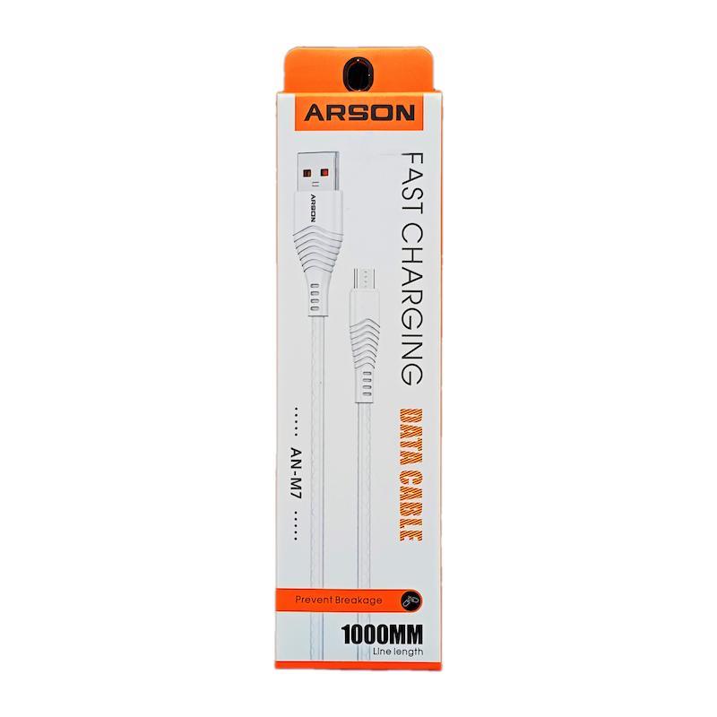 کابل شارژ میکرو Arson مدل AN_M(اصلی) گارانتی یکساله