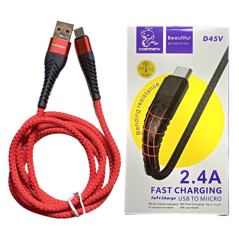 کابل شارژ میکروVDENMENV مدل D45V