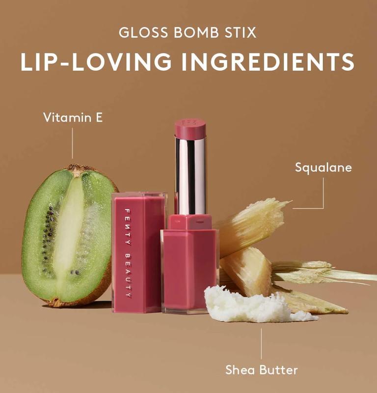 لیپ گلاس و رژلب براق استیکی فنتی بیوتی Fenty Beauty