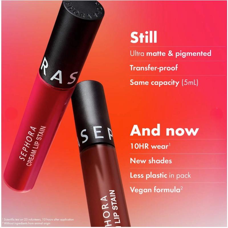 رژ لب مایع مات کرم لیپ استین سفورا Sephora